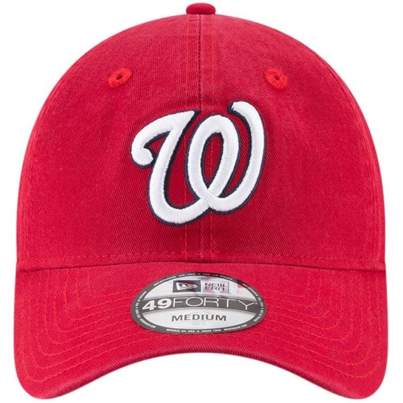 Washington Nationals Fitted Dad Hat RED - Picture 2 of 5